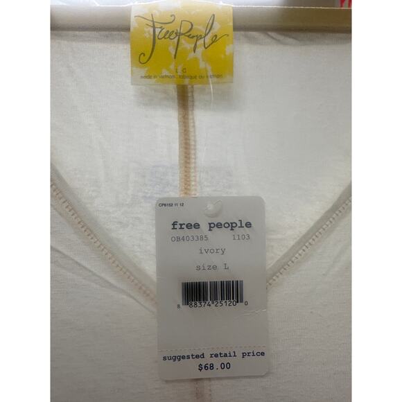 Free People Solid Sahara Top size L - Picture 4 of 4